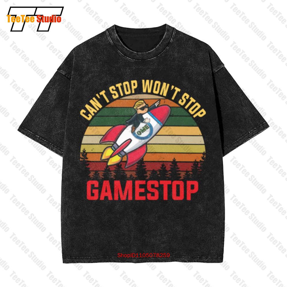 Cant Stop Wont Stop Gamestop Vintage Oversized TShirt TYD S