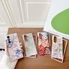 Colorful Embossed Effect Watercolor Flower Phone Case for Samsung Galaxy Z Fold 7 Shockproof Slim Camera Protection Back Cover