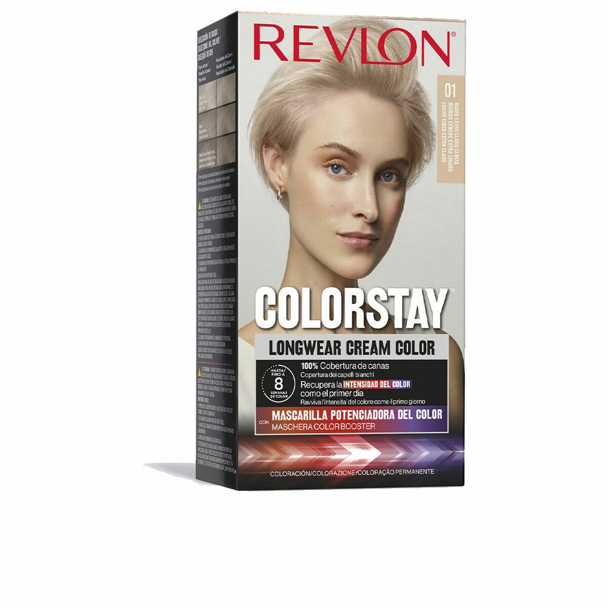 

Перманентный краситель Revlon Colorstay № 001 Пепельный TU прозрачный