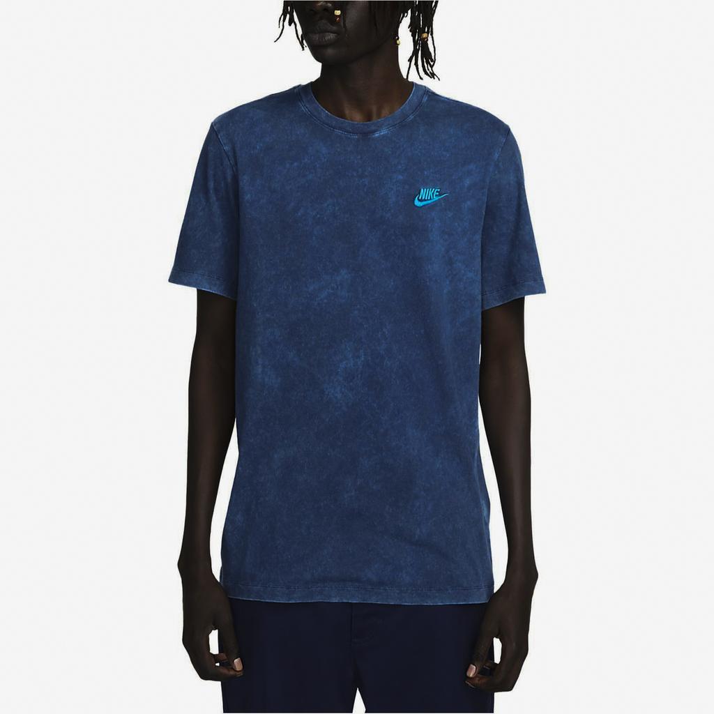 New Nike T Shirt Men's Deep Navy Blue FD1283-410