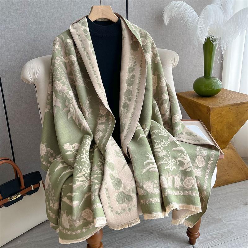 Cashmere Scarf for Women Thick Warm Winter Blanket Brand Female Luxury Quality Shawl Wrap Bufanda Poncho Echarpe Pashmina