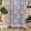 Apolonia Firanka Gotowa Żakardowa Biała W Ornamenty 140X250 Cm