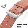 Stainless Steel Watch Buckle 20mm Replacement Buckle for Cowhide Silicone Watch Strap With Repair Tool Watch Clasp Accessories