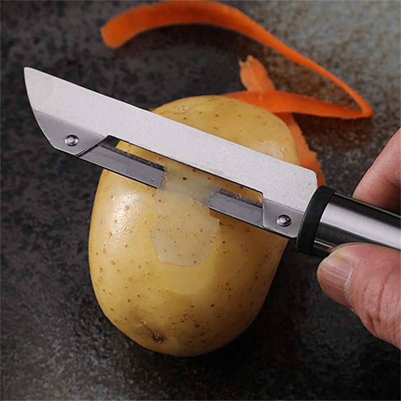 Multi-Function Vegetable Peeler Cutter Stainless Steel Pointed Potato Carrot Peeling Knife Sharp Fruit Planer Kitchen Gadgets