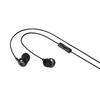 Amazon Basic Wired with One Size Fits Black Type-C Earphones, In-Ear, Mic, Eartips, 1.3m Cable, S/M/L Eartips, All,
