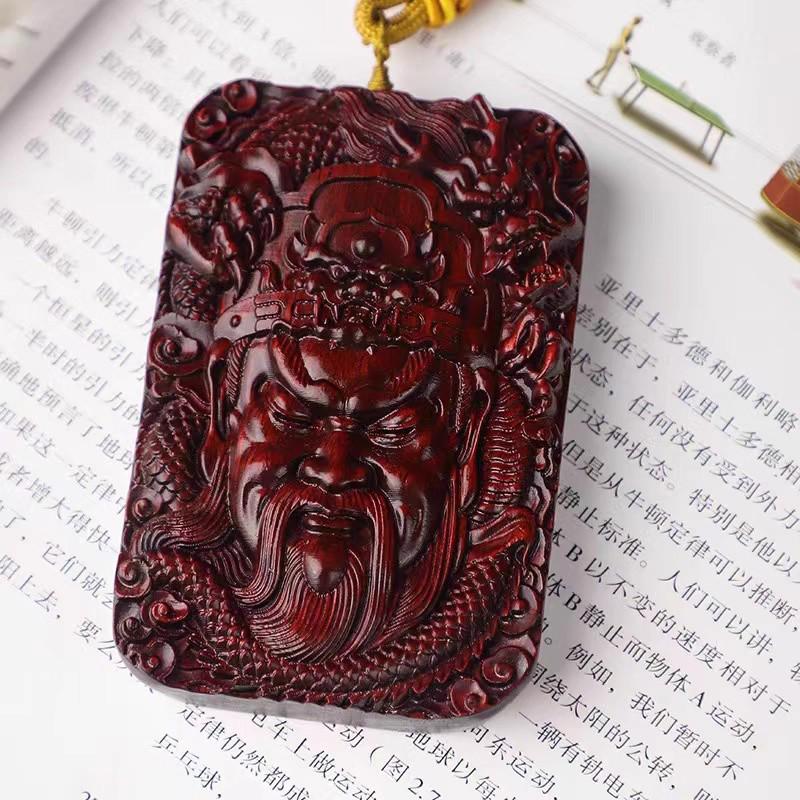 Chengui Zhao Gongming Martial God of Wealth Pendant Necklace – Five Ways God of Wealth Design for Men and Women