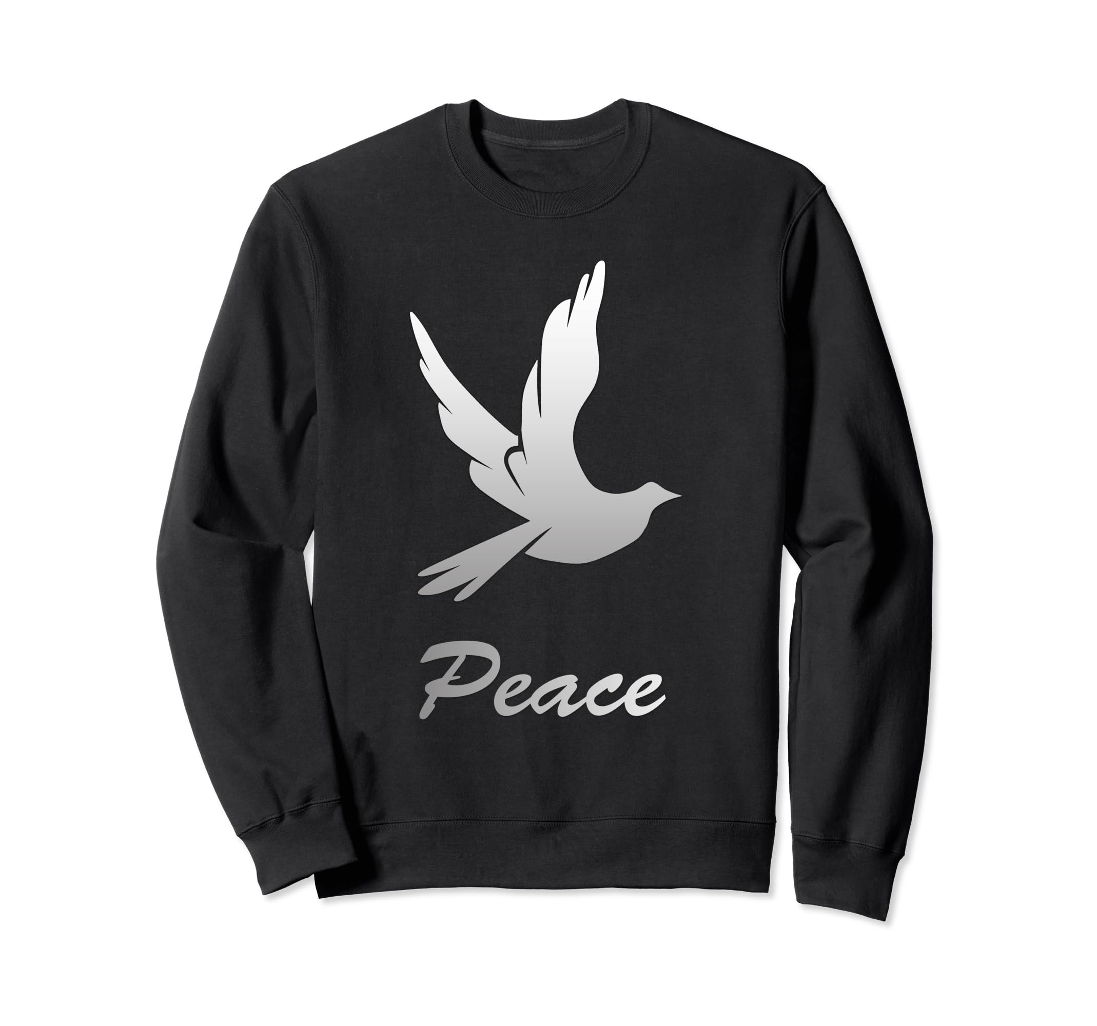 

Peace Dove Silver Gray/Gray Sweatshirt