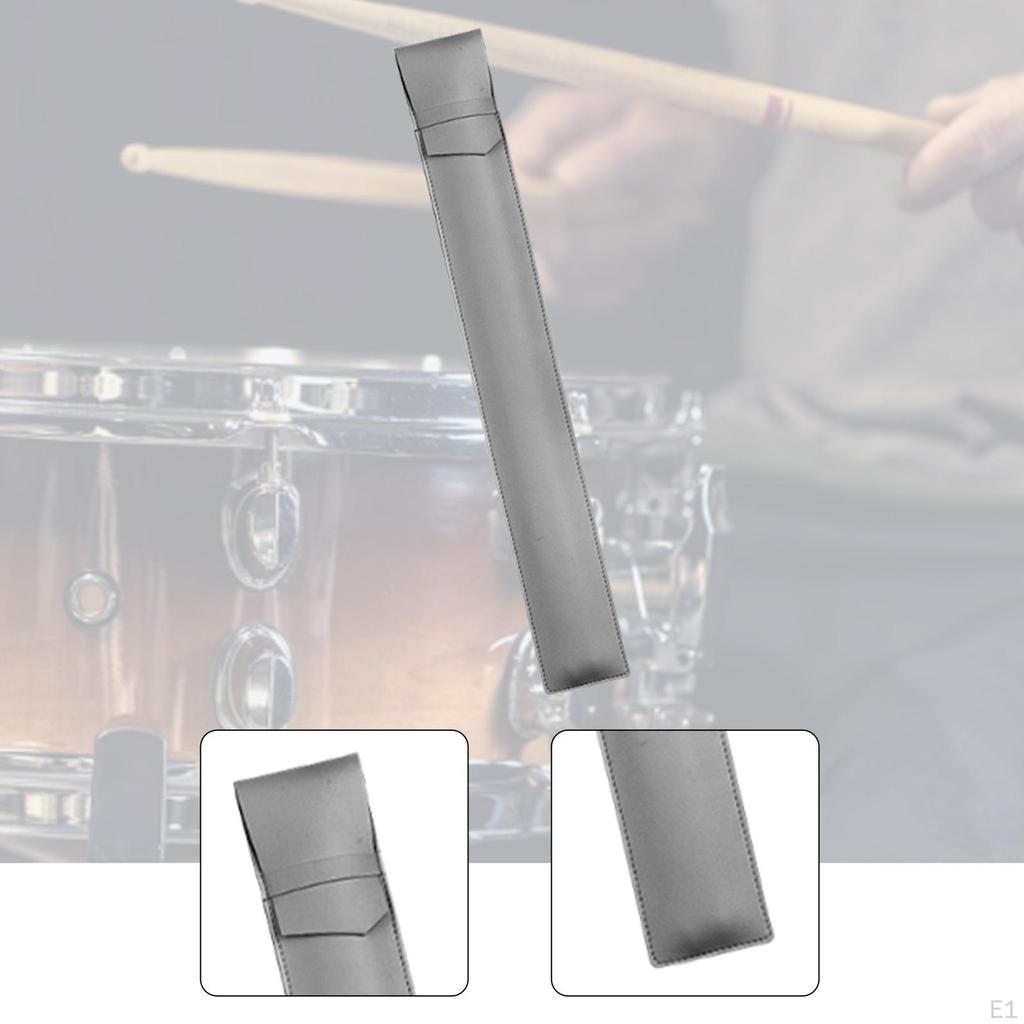 Drumstick Bag Carrying Case Lightweight Sleeve Percussion Mallets Holder for Solo Practicing