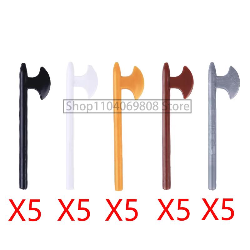 MOC Military Building Blocks Medieval Soldiers Knight Figures Weapons Accessories Witc Hat Helmet Shield Spear DIY Brick Toy T10