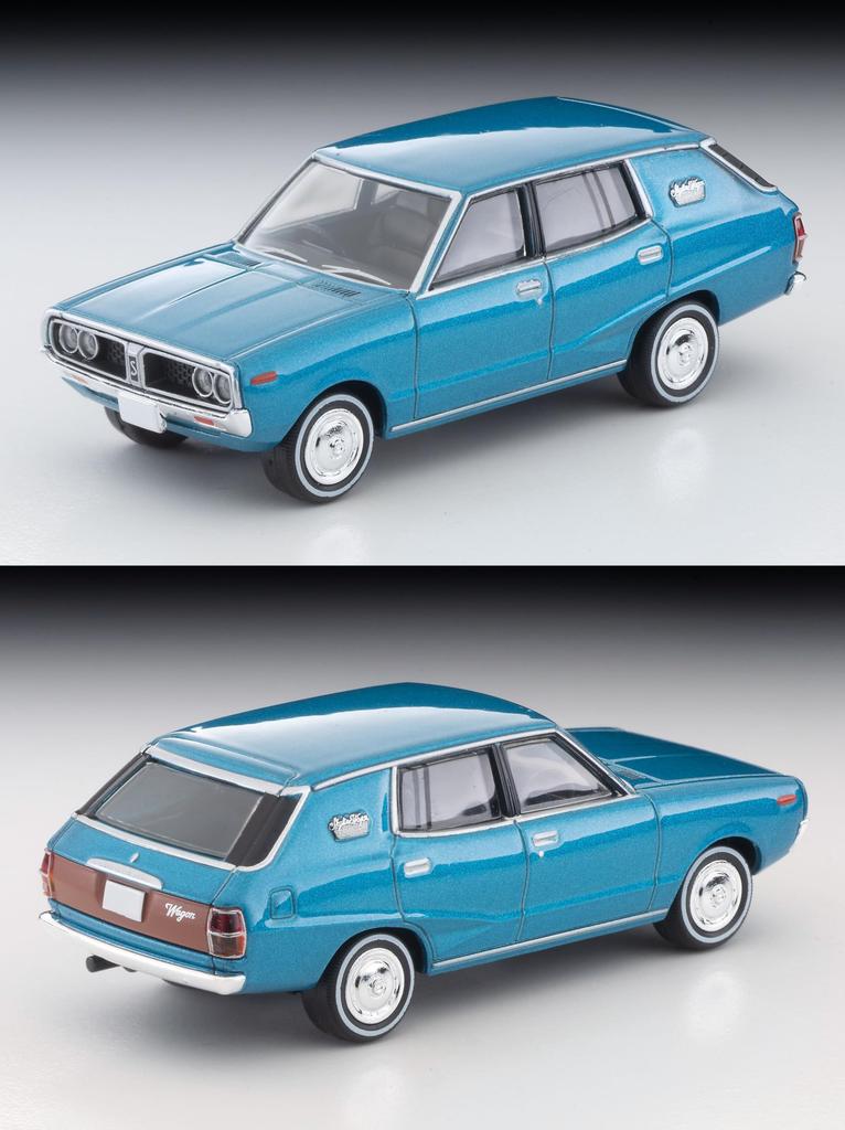 TOMYTEC Tomica Limited Vintage Neo LV-N55b Nissan Skyline Wagon 1800 Sporty GL Blue 1972 Model (Finished Product) 334415