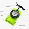 Outdoor Waterproof Professional Camping Compass Hiking Backpack Directional Compass Best Survival Gift For Map Reading