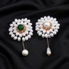 Elegante Luxus-Perlenbrosche, hochwertiger Damen-Trend, neue Persönlichkeit, runde Fransen-Korsage, Anzugnadel, exquisite Accessoires