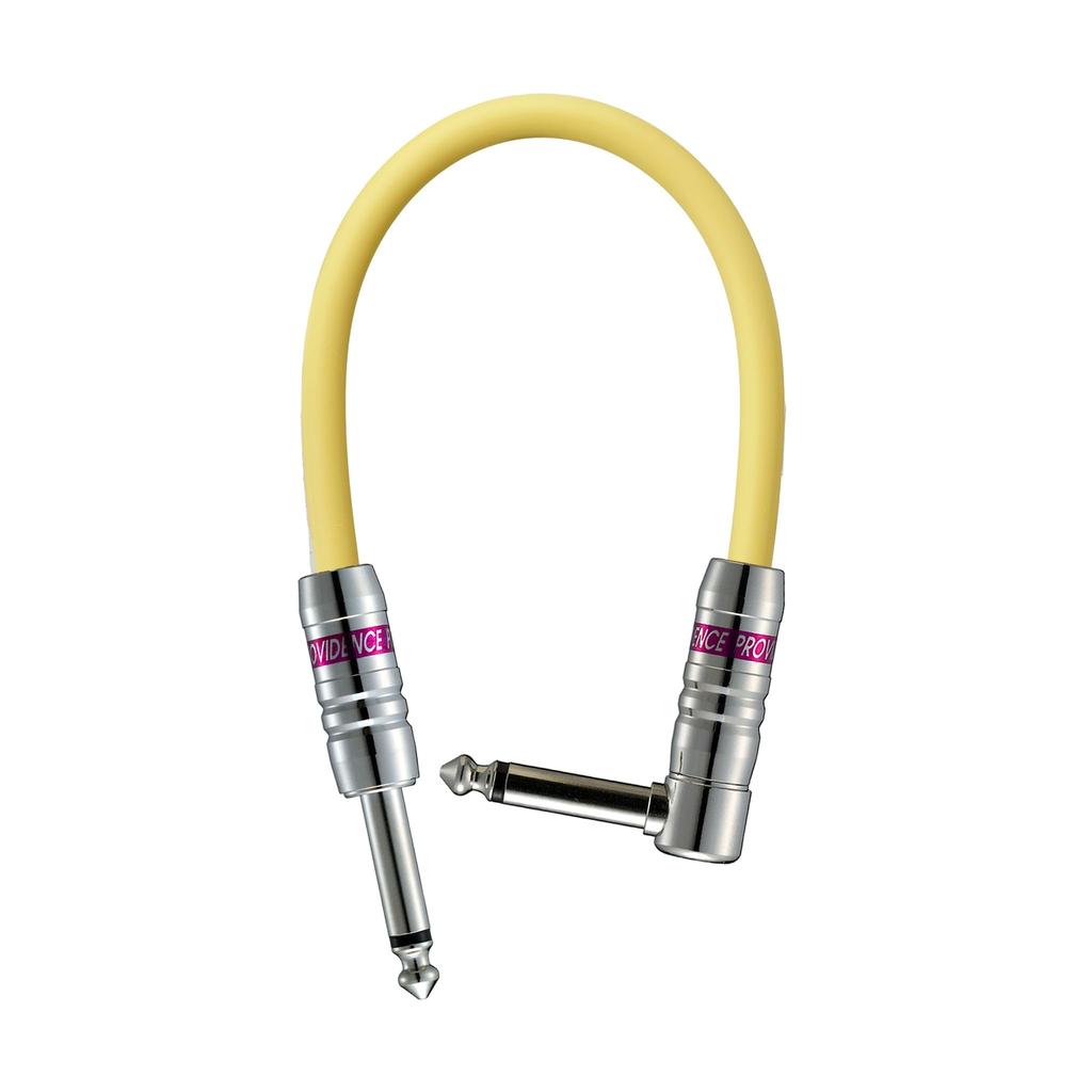 Providence LE501 30cm Yellow Patch Cable with SL Plugs (StraightL-Shaped)