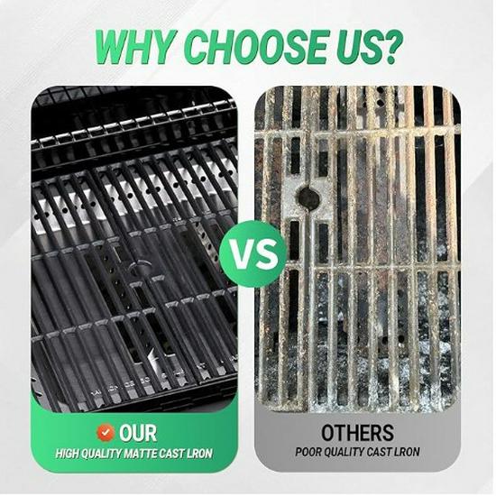 Cast Iron Charcoal BBQ Grill with Fire BBQ Net 66123