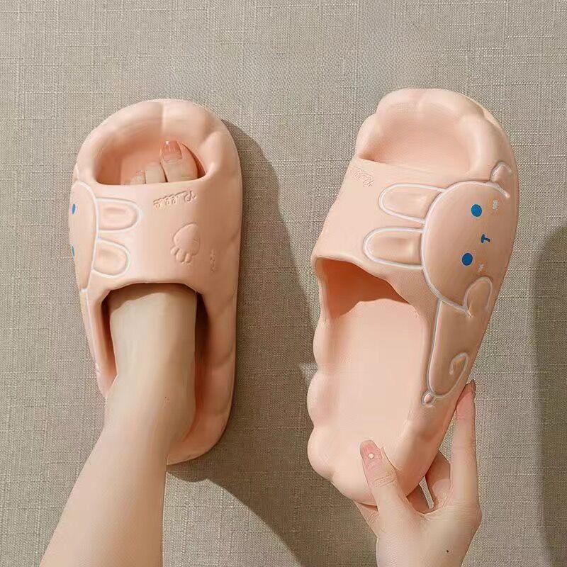 Fashion Sandals Junior Cartoon Shoes for Women 2024 Animal Summer Anime House Woman Slippers Cloud Home Slides Indoor Easy Wears Shoe 39