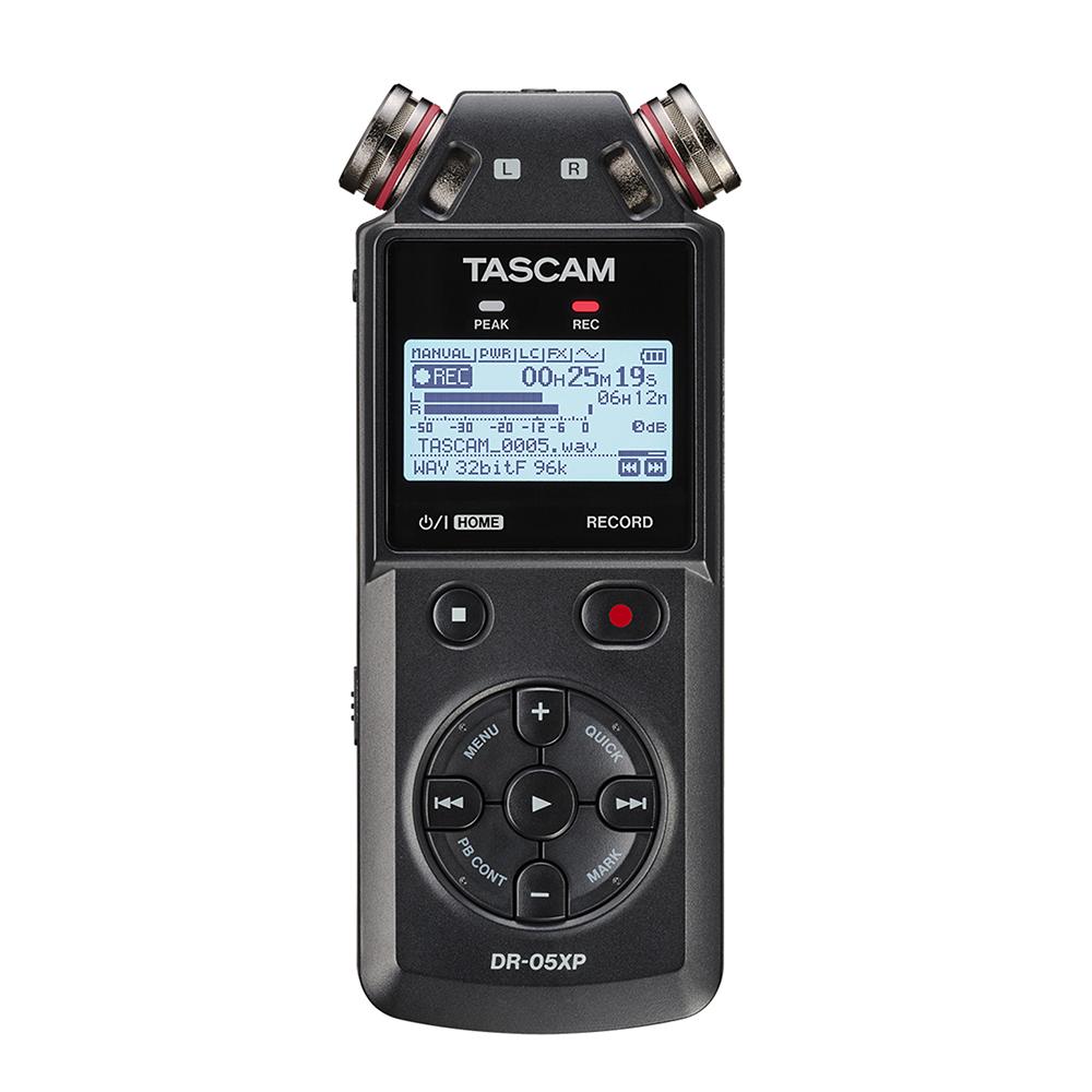 

Tascam DR-05XP Portable Audio Recorder - Black