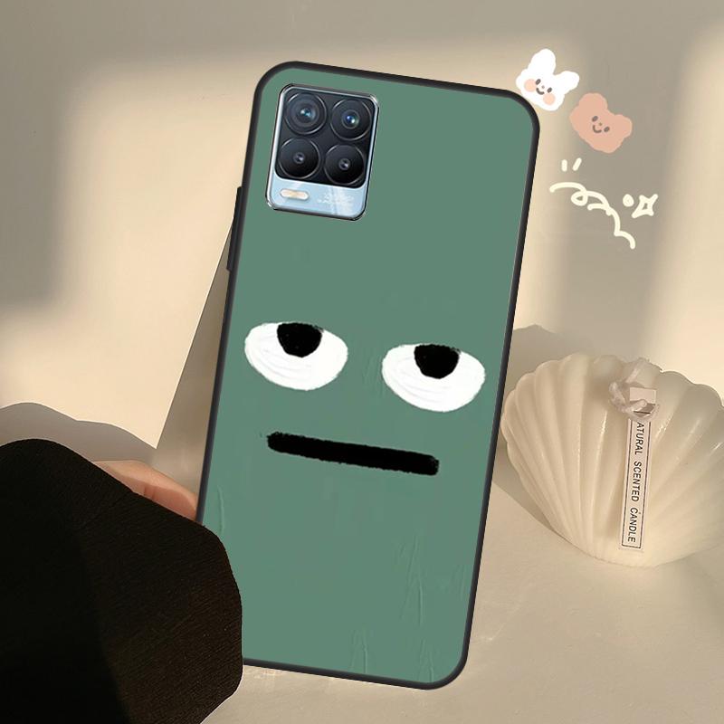 Funny Expression Case For Realme C71 C63 C61 C55 C51 C53 C25 C65 C67 C75 11 12 13 14 15 Pro Plus GT6 GT7 Pro