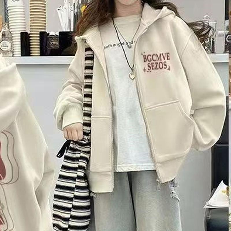 Dziewczęce kurtki wiosenne z kapturem Dziecięcy płaszcz z nadrukiem kokardki 2025 Modna odzież wierzchnia jesienna dla dzieci Nastolatki Bluzy z długim rękawem Ubrania