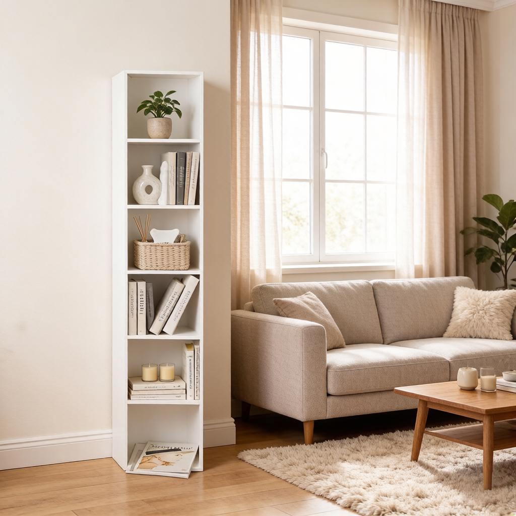 Tall Cube Shelf, Bookshelf, Bathroom Storage Shelf, Office Cube Shelf, Plant Shelf (only with bookshelf)
