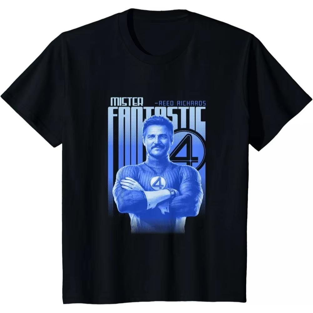 

Mister Fantastic Reed Richards Marvel TShirt Unisex Short Sleeve Soft Cotton Regular Fit Crew Neck Casual Top for Marvel Fans M