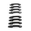 For SsangYong KGM Torres EVX U100 Torres J100   2024 2025 Car exterior door handle decorative frame made of ABS material