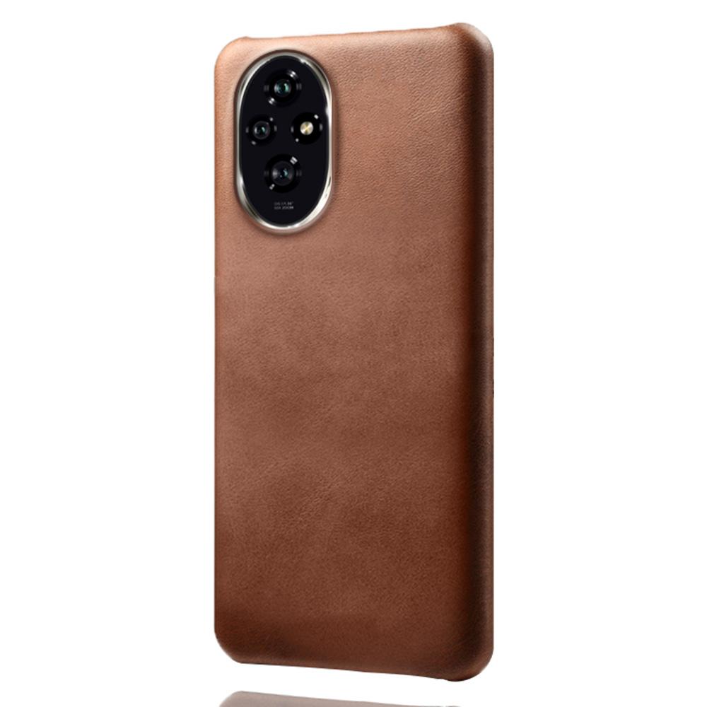 For Honor 200 5G Case Calf Texture PU Leather Hard PC Protective Phone Cover