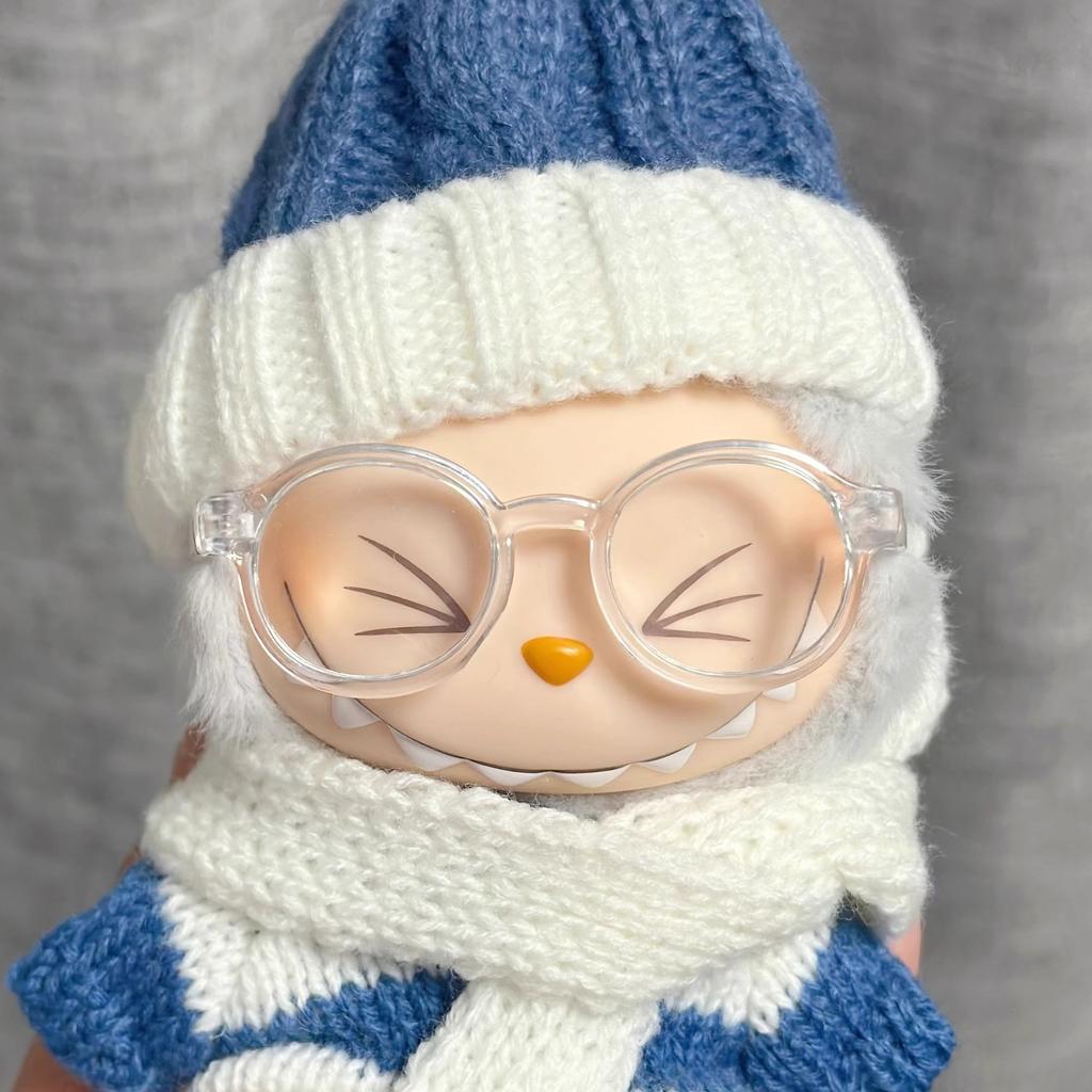 New Fashion Labubu Trendy Doll Glasses
