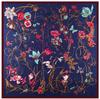 Silk Scarf Women Large Shawls Stoles Cashew Print Square Scarves Echarpes Foulards Femme Wrap Bandanas 130*130CM