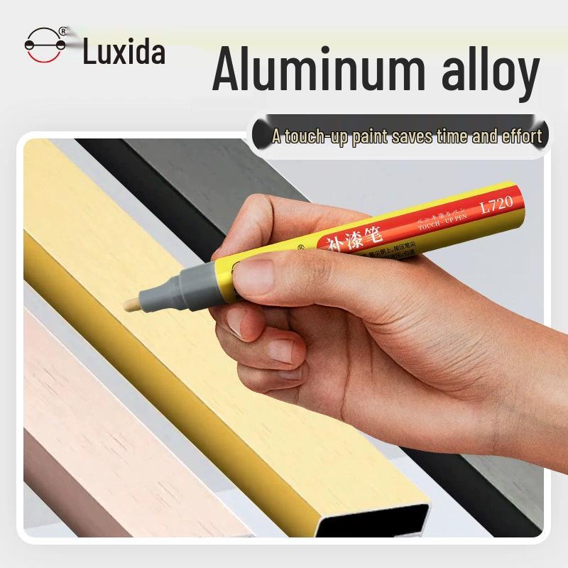 Lesida Scratch Repair Pen for Doors & Windows - Aluminum, Metal, Iron, Rustproof Touch-up Paint.
