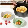 Air Fryer Silicone Baking Pan Reusable Non Stick Silicone Liner for Meats Vegetables Desserts