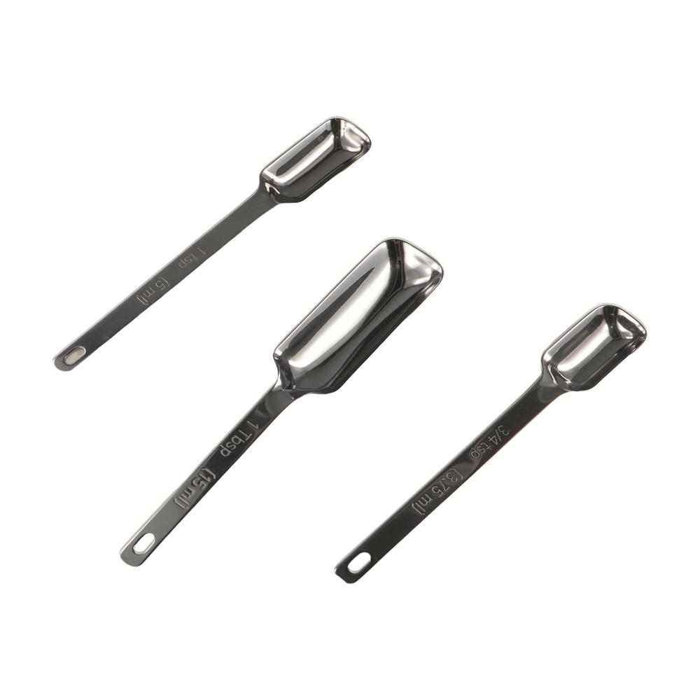 6pcs Long Handle Graduated Spoon with Scale Baking Spoon Household Coffee Scoop  Bar