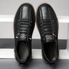 Fashion 2024 Spring Summer Cowhide Shoes for Men Casual Soft Sole Fashion Driving Shoes Male Fashion Casual Designer Sneakers Man