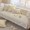 Fresh Sofa Cushion Cover Four Seasons Universal Cotton Non-Slip Backrest Towel JUEoth Simple Design All Season Mat