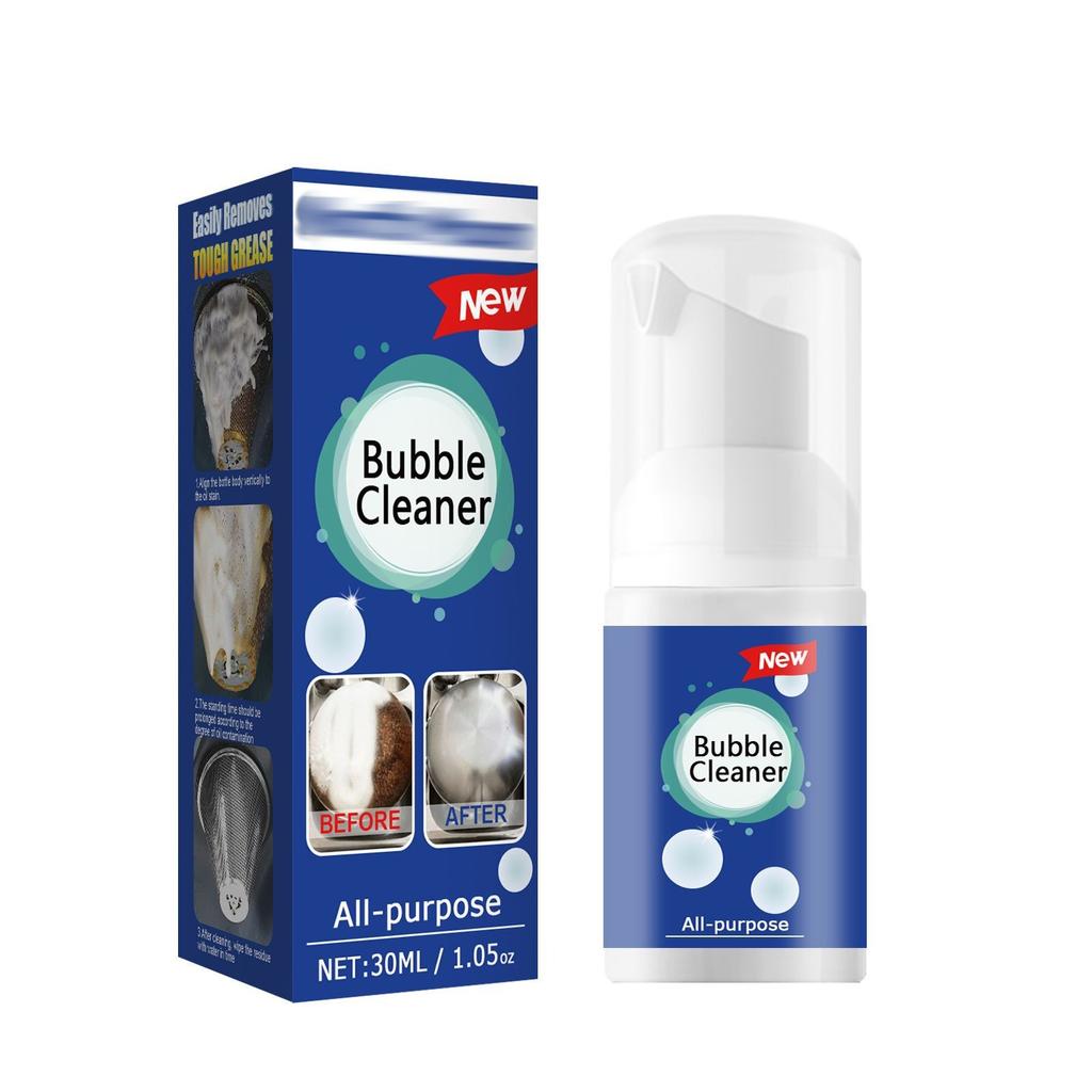 100ml/30ml Bubble Cleaner Kitchen Grease Foam Cleaner Rust Remover Spray Descaling Detergent Easy To Use Household Cleaning Tool