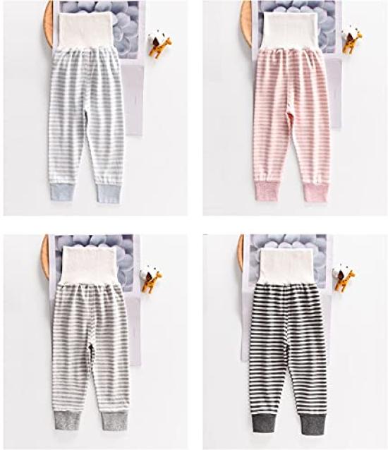 Lettyhe and Nightwear for Boys and Cotton Leggings with Belly Set of and Sizes and Size Children's Pajamas, Underpants, Loungewear, Girls, 100%