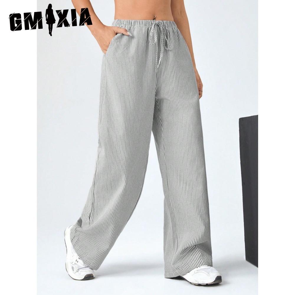 

GMXIA Women s Fashion Casual Pants & Capris S чорний