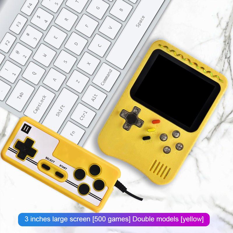 Buy Retro Game Console Handheld Game Console Macaron Video Game 3 Inch Color Screen Console 500 In One Supports Video Output At Affordable Prices Free Shipping Real Reviews With Photos Joom