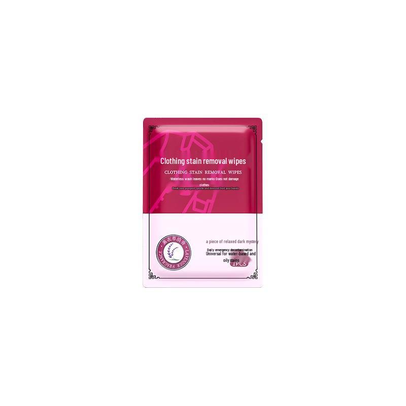 Stain Remover Wipes: Oil-Free, Hand-Free, Individually Packaged for Easy Carrying