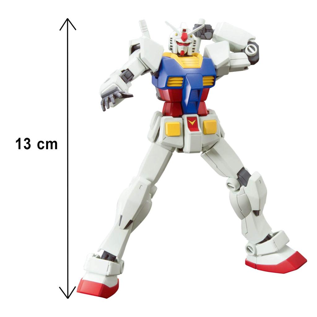 BANDAI SPIRITS HGUC 191 Mobile Suit Gundam Gundam Scale Plastic Model RX-78-2 1/144 Pre-Colored