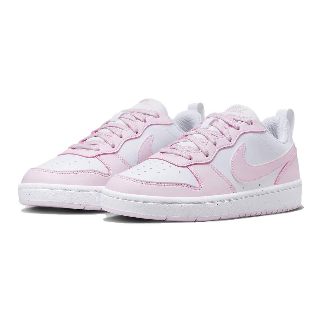 (GS) Nike Court Borough Low Recraft 'White Pink Foam' Kids' DV5456-105