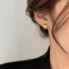 Versatile Crescent Moon Bean Stud Earrings for Women – Trendy, Sweet, and Cool Accessory for Students