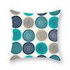 New 45*45Cm Color Teal Blue Cushion Cover Pillow Cases Arrow Geometric For Living Room Home Sofa Chair Decorative Pillowcases