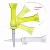 2 Stück 4-Zinken Golf-Tees Drehbare Trainings-Golf-Tees Ballhalter Flexible Golf-Tees Golf-Trainingszubehör