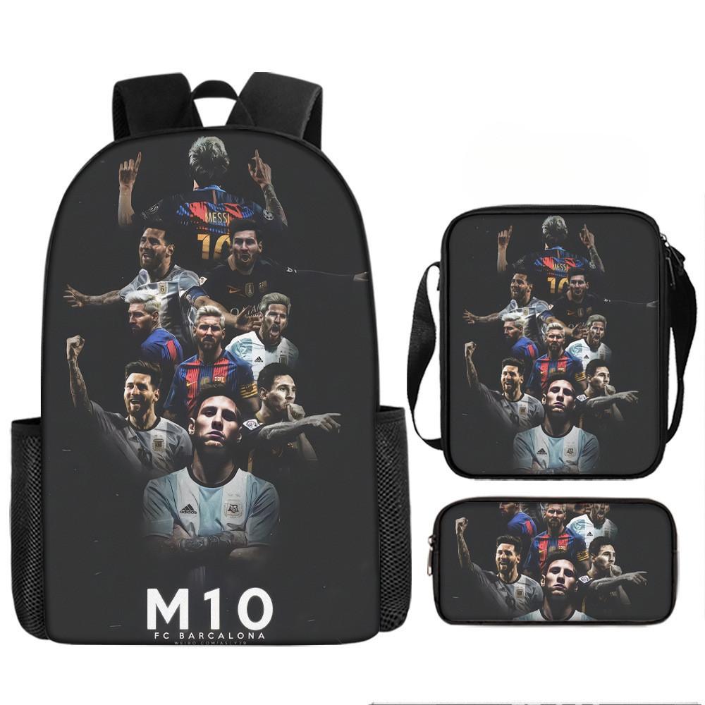 Elementary Students School Backpack Set Lightweight Oxford With Multiple Compartments For Afterschool Tutorage
