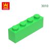 Non-Toxic 67Pcs/Lot 3010 1X4 Basic Building Blocks Moc Parts Compatible With Bricks Diy Children Toys Assembly Gift Storage Box