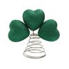 User Friendly Polyester Shamrock Ornament for Patricks Day Tree Toppers with Delicate and Festival Design