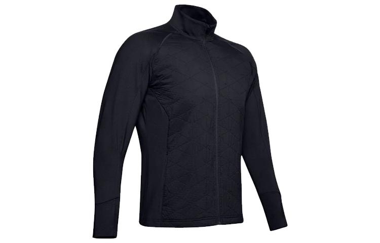 Under Armour Jackets Men s Black Stand Collar Moderate Instructor 1342707-001 L