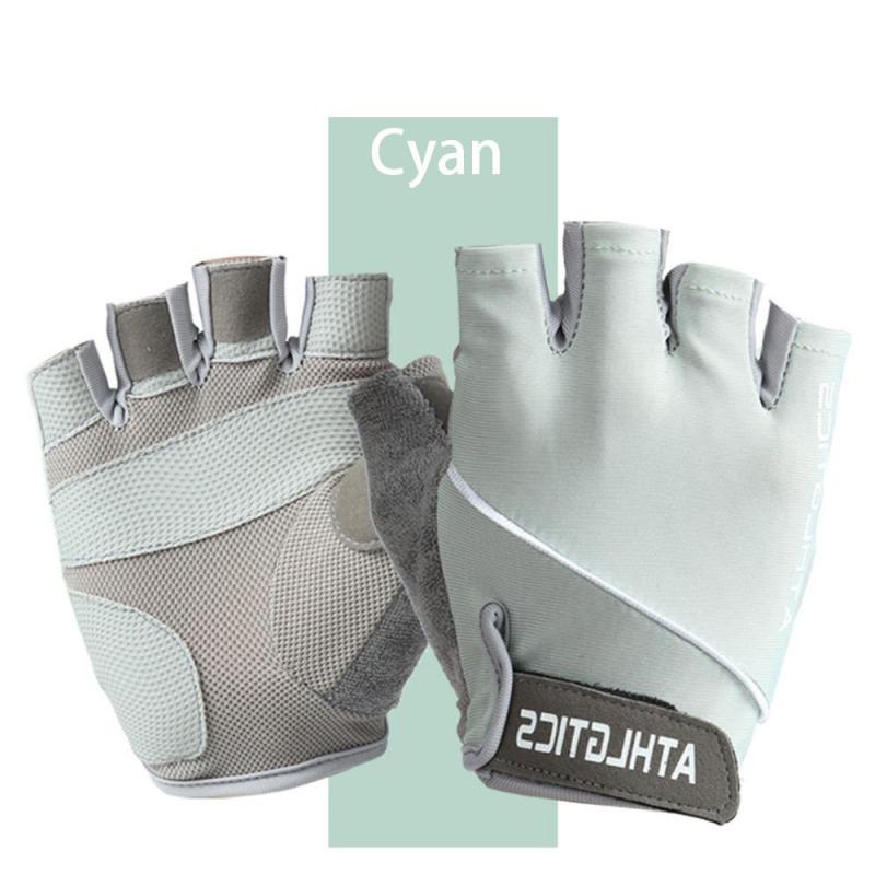 Sommer Gym Fitness Handschuhe Männer Frauen Gewichtheben Sport Training Handschuhe Elastische Halbfinger Fahrradhandschuhe Fahrradzubehör