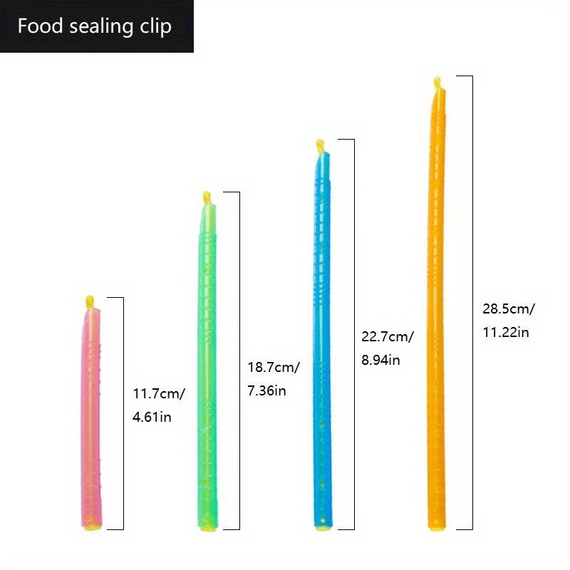 Plastic Transparent Sealing Rod Tea Moisture-proof Sealing Strip Food Fresh-keeping Sealing Clip Sealing Strip