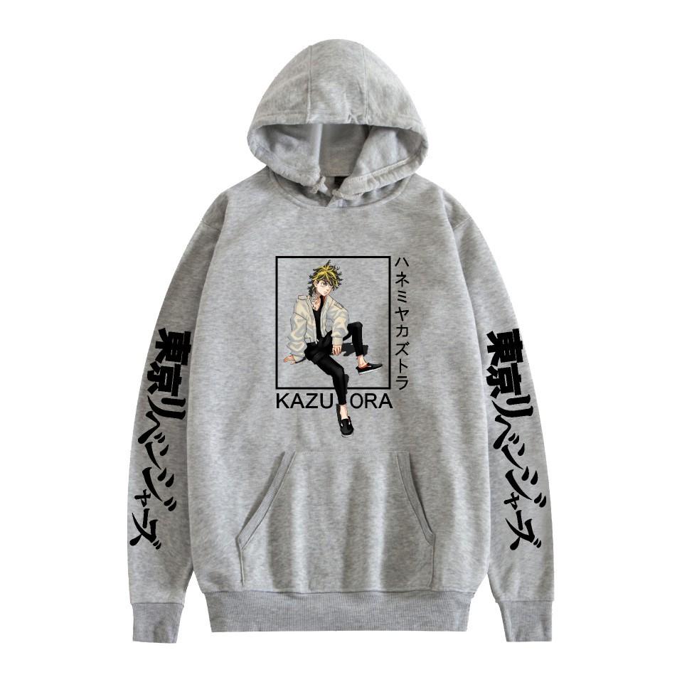 New Anime Print Fashion Casual Hooded Sweater